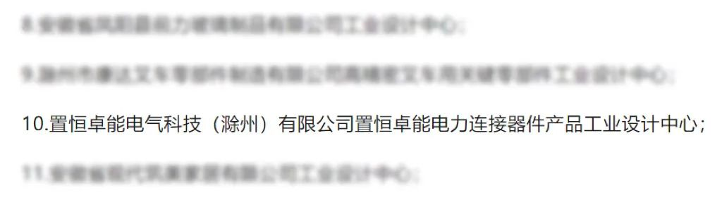 置恒卓能獲新榮譽(yù)—“滁州市級(jí)工業(yè)設(shè)計(jì)中心”！